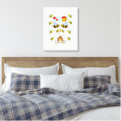 toile étirée Imprimer Le bourdon de Valentine (Insitu(Chambre))