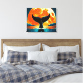 Toile étirée Imprimer Orca (Insitu(Chambre))