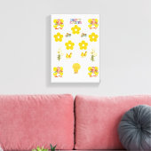 Toile étirée Imprimer Pâques Jour (Insitu(Salon))