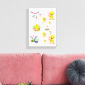 Toile étirée Imprimer Pâques Jour (Insitu(Salon))