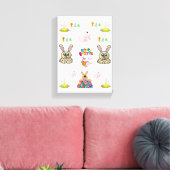 Toile étirée Imprimer Pâques Jour (Insitu(Salon))