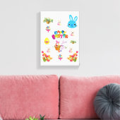 Toile étirée Imprimer Pâques Jour (Insitu(Salon))