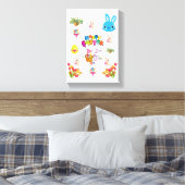 Toile étirée Imprimer Pâques Jour (Insitu(Chambre))