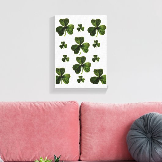 Toile étirée Imprimer Saint Patrick's Day (Insitu(Salon))