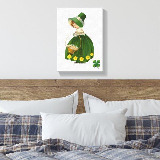 Toile étirée Imprimer Saint Patrick's Day (Insitu(Chambre))