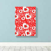 toile étirée Imprimer Saint-Valentin (Insitu (Plancher de Bois))