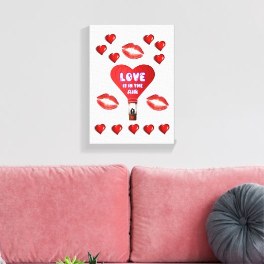 toile étirée Imprimer Saint-Valentin (Insitu(Salon))