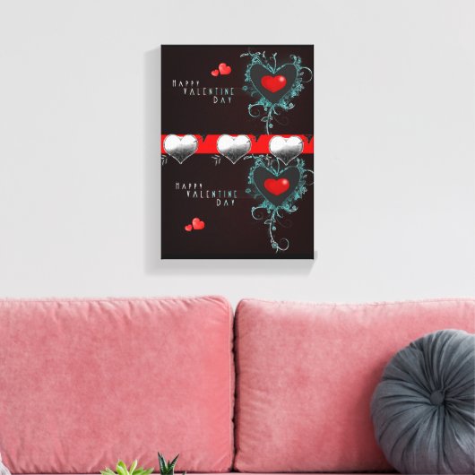 toile étirée Imprimer Saint-Valentin (Insitu(Salon))