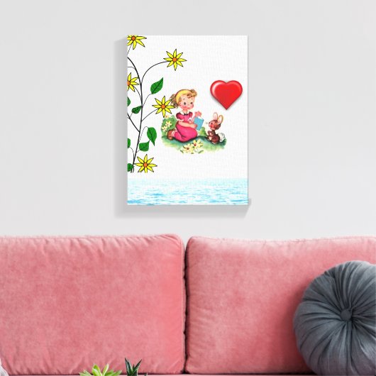 toile étirée Imprimer Saint-Valentin (Insitu(Salon))