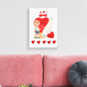 toile étirée Imprimer Saint-Valentin (Insitu(Salon))