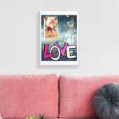 toile étirée Imprimer Saint-Valentin (Insitu(Salon))