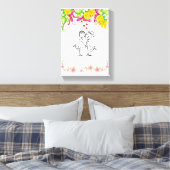 toile étirée Imprimer Saint-Valentin (Insitu(Chambre))