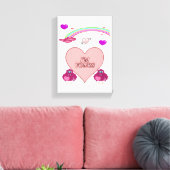 toile étirée Imprimer Saint-Valentin (Insitu(Salon))