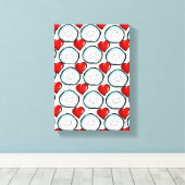 toile étirée Imprimer Saint-Valentin (Insitu (Plancher de Bois))