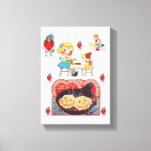 toile étirée Imprimer Saint-Valentin (Recto)