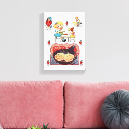 toile étirée Imprimer Saint-Valentin (Insitu(Salon))