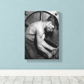 toile étirée Imprimer Saint-Valentin (Insitu (Plancher de Bois))