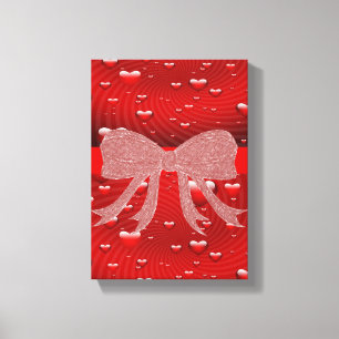 toile étirée Imprimer Saint-Valentin