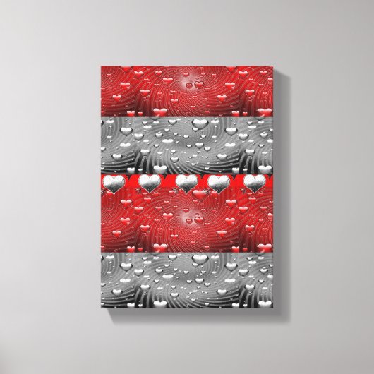 toile étirée Imprimer Saint-Valentin (Recto)