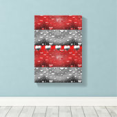 toile étirée Imprimer Saint-Valentin (Insitu (Plancher de Bois))