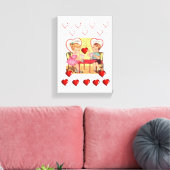 toile étirée Imprimer Saint-Valentin (Insitu(Salon))