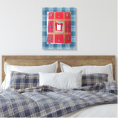 toile étirée Imprimer Saint-Valentin (Insitu(Chambre))
