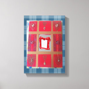 toile étirée Imprimer Saint-Valentin