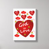 toile étirée Imprimer Saint-Valentin (Recto)