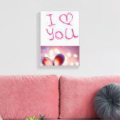 toile étirée Imprimer Saint-Valentin (Insitu(Salon))