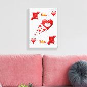 toile étirée Imprimer Saint-Valentin (Insitu(Salon))