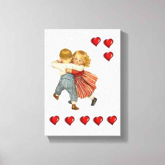 toile étirée Imprimer Saint-Valentin (Recto)