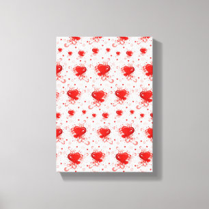 toile étirée Imprimer Saint-Valentin