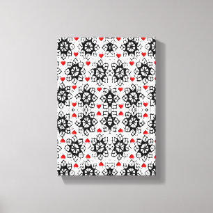 toile étirée Imprimer Saint-Valentin