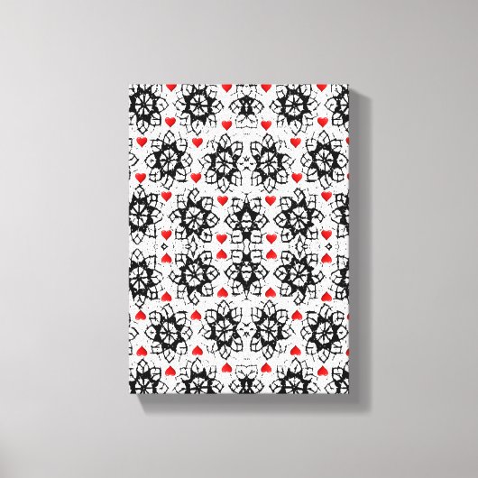 toile étirée Imprimer Saint-Valentin (Recto)