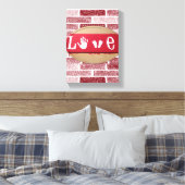 Toile étirée Imprimer Saint Valentin Amour (Insitu(Chambre))