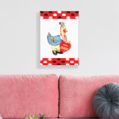 toile étirée Imprimer Saint Valentin Vintage (Insitu(Salon))
