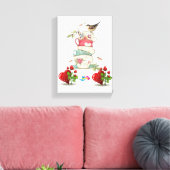 toile étirée Imprimer Saint Valentin Vintage (Insitu(Salon))