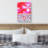 toile étirée Imprimer Saint Valentin Vintage (Insitu(Chambre))