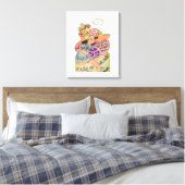 toile étirée Imprimer Saint Valentin Vintage (Insitu(Chambre))