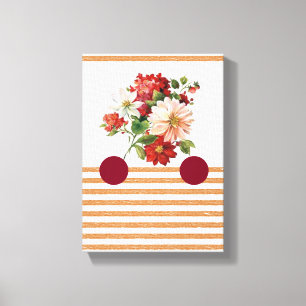 Toile étirée Imprimer toile de fête des mères