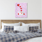 Toile étirée Imprimer toile de fête des mères (Insitu(Chambre))