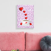 Toile étirée Imprimer toile de fête des mères (Insitu(Salon))