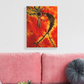 Toile étirée Kokopelli Tie Dye (Insitu(Salon))