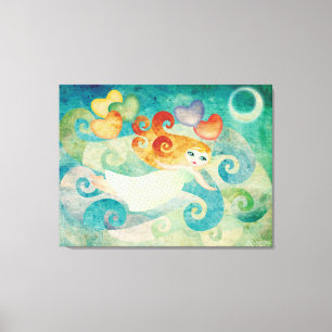 Toile étirée Lullabe Imprimé Mur Art