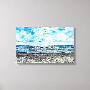 Toile étirée par plage de Fort Lauderdale