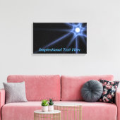 Toile Étoile brillante (Insitu(Salon))