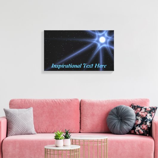 Toile Étoile brillante (Insitu(Salon))