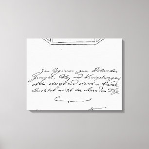 Toile Étoile brillante sur carré et Compass et plomb