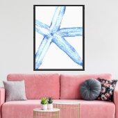 Toile Étoile de mer indigo (Insitu(Salon))