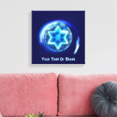 Toile Étoile encerclée (Insitu(Salon))